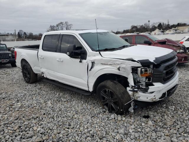 1FTFW1E50MKE37767 - 2021 FORD F150 SUPERCREW WHITE photo 4