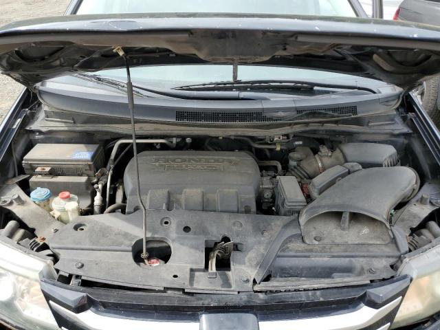 5FNRL5H42FB129984 - 2015 HONDA ODYSSEY EX BLACK photo 12