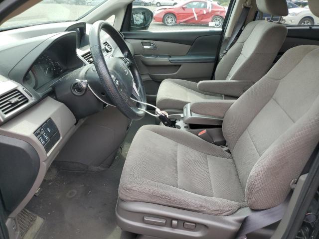 5FNRL5H42FB129984 - 2015 HONDA ODYSSEY EX BLACK photo 7