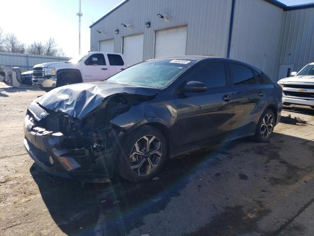 3KPF24ADXME308545 - 2021 KIA FORTE FE GRAY photo 1