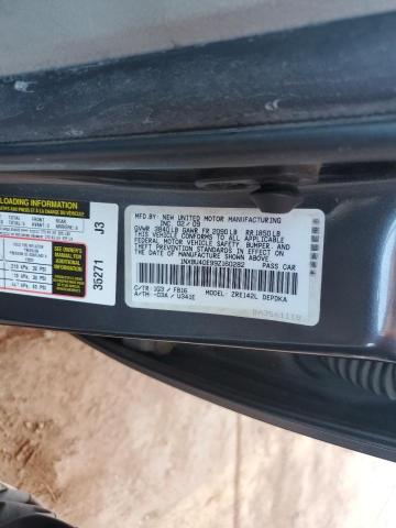 1NXBU40E99Z160282 - 2009 TOYOTA COROLLA BASE 石墨色 照片 12