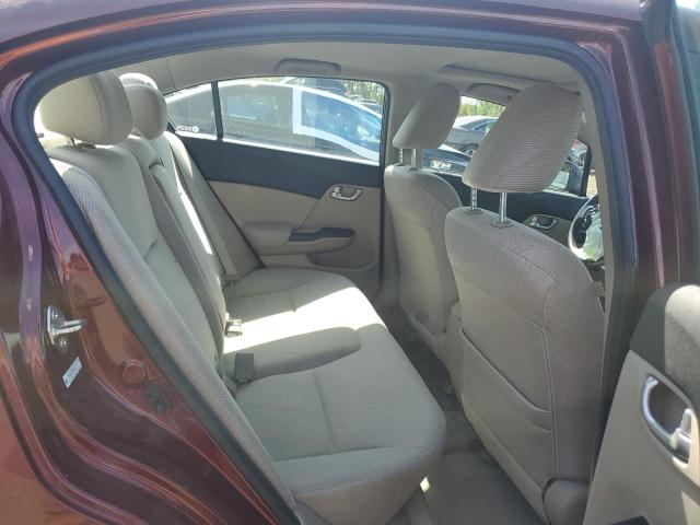 2HGFB2F8XCH608073 - 2012 HONDA CIVIC EX MAROON photo 10