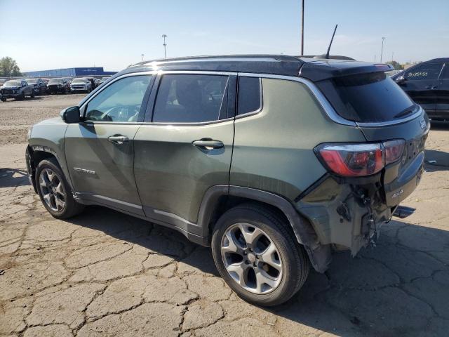 3C4NJDCB4KT791985 - 2019 JEEP COMPASS LIMITED Зелений фото 2