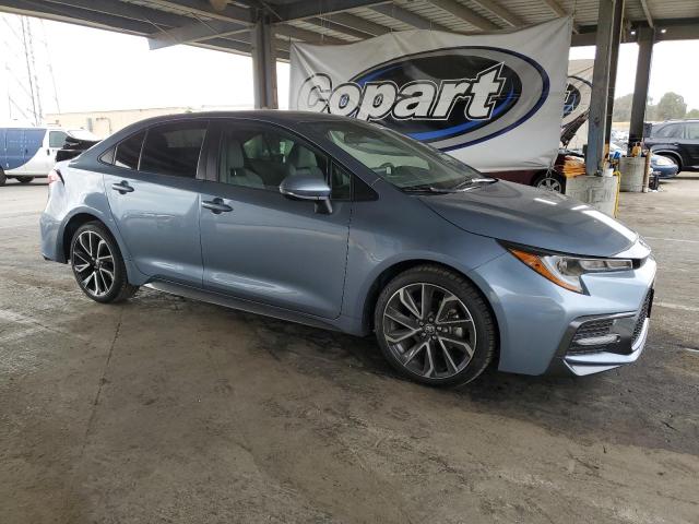 JTDS4MCE6N3506613 - 2022 TOYOTA COROLLA SE 蓝色 照片 4