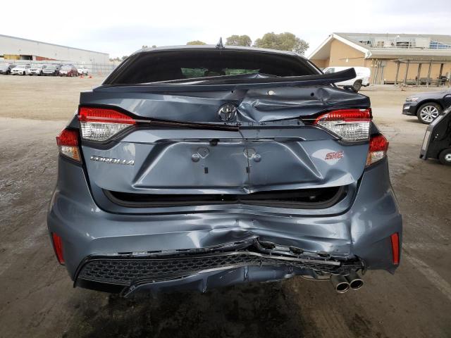 JTDS4MCE6N3506613 - 2022 TOYOTA COROLLA SE 蓝色 照片 6