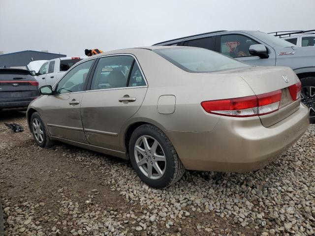 1HGCM66503A012477 - 2003 HONDA ACCORD EX BEIGE photo 2