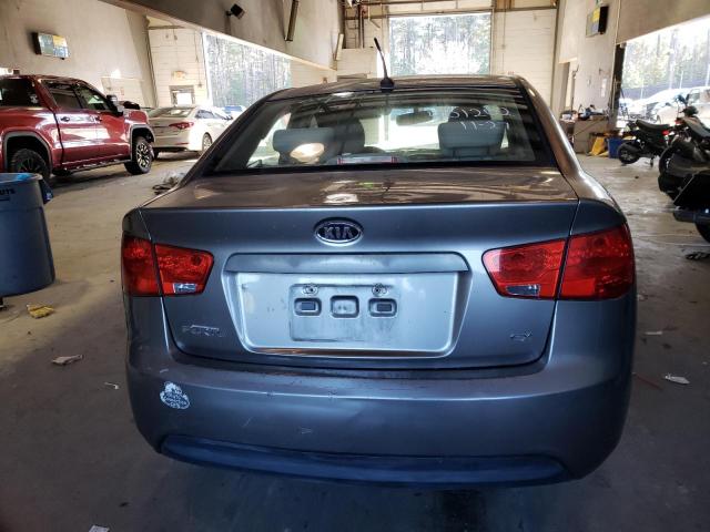 KNAFU4A26C5644838 - 2012 KIA FORTE EX GRAY photo 6