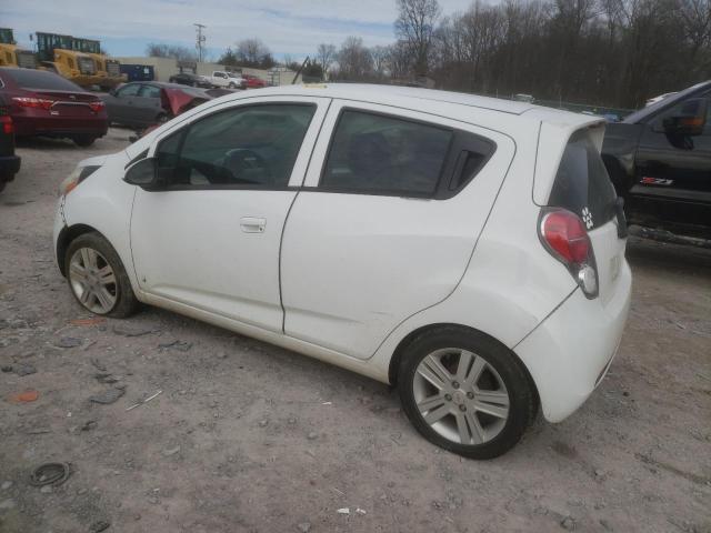 KL8CB6S99EC480690 - 2014 CHEVROLET SPARK LS WHITE photo 2