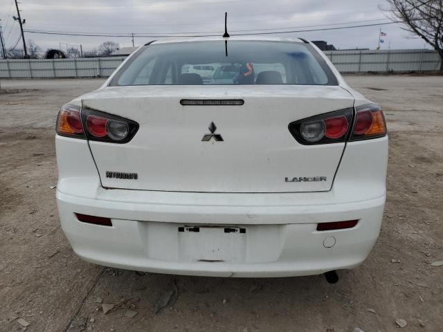 JA32U2FU0FU008294 - 2015 MITSUBISHI LANCER ES WHITE photo 6