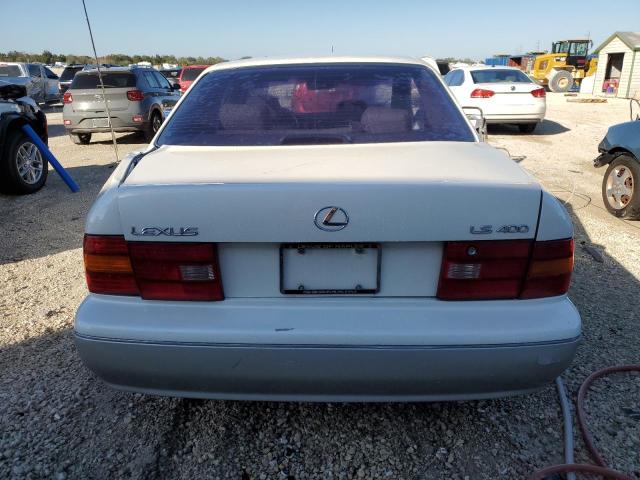 JT8BH28F6V0076074 - 1997 LEXUS LS 400 WHITE photo 6