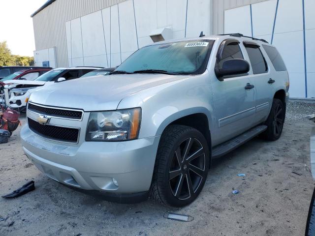 1GNUKAE02AR116170 - 2010 CHEVROLET TAHOE K1500 LS SILVER photo 1