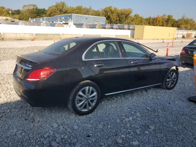 55SWF8EB1KU313384 - 2019 MERCEDES-BENZ C 300 4MATIC BLACK photo 3