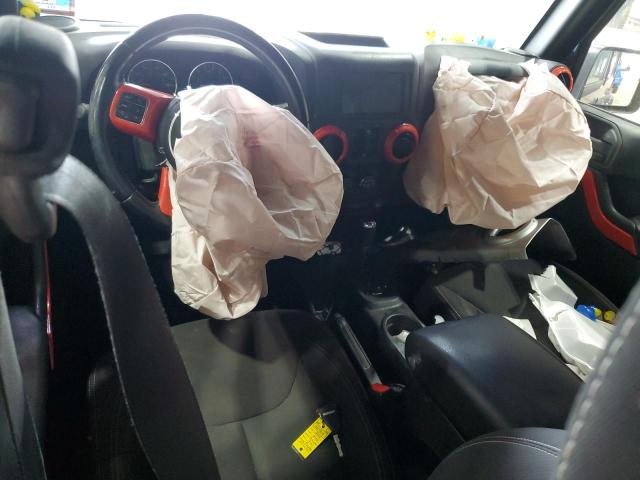 1C4BJWEGXFL667308 - 2015 JEEP WRANGLER U SAHARA BLACK photo 8