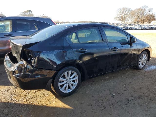 2HGFB2F95CH569448 - 2012 HONDA CIVIC EXL შავი ფოტო 3