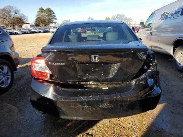 2HGFB2F95CH569448 - 2012 HONDA CIVIC EXL შავი ფოტო 6