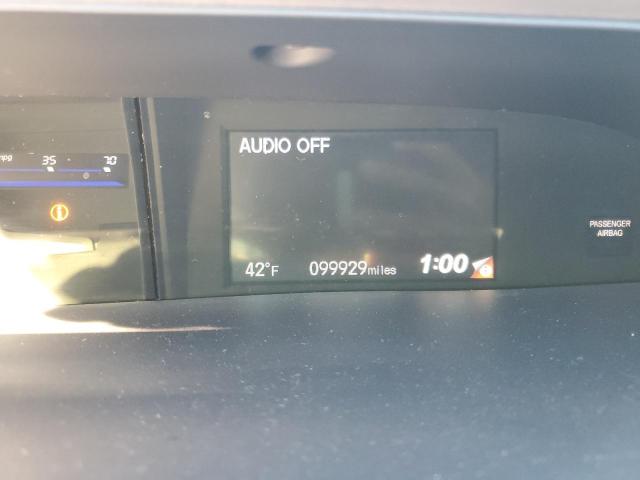 2HGFB2F95CH569448 - 2012 HONDA CIVIC EXL შავი ფოტო 9