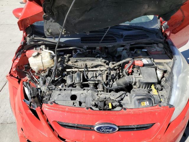 3FADP4EJ4CM183657 - 2012 FORD FIESTA SE წითელი ფოტო 11