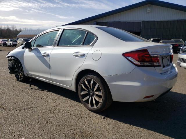 19XFB2F99FE215771 - 2015 HONDA CIVIC EXL თეთრი ფოტო 2