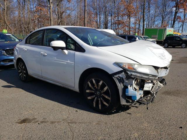 19XFB2F99FE215771 - 2015 HONDA CIVIC EXL თეთრი ფოტო 4