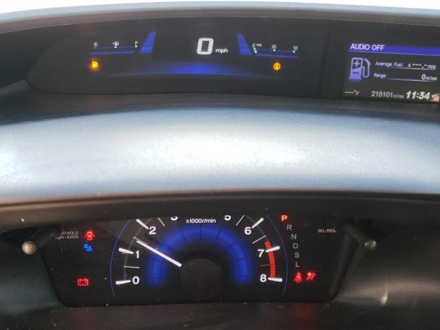 19XFB2F99FE215771 - 2015 HONDA CIVIC EXL თეთრი ფოტო 9