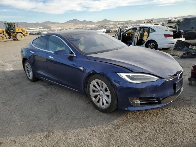5YJSA1E20GF138428 - 2016 TESLA MODEL S ლურჯი ფოტო 4