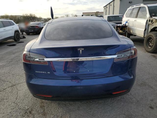 5YJSA1E20GF138428 - 2016 TESLA MODEL S ლურჯი ფოტო 6