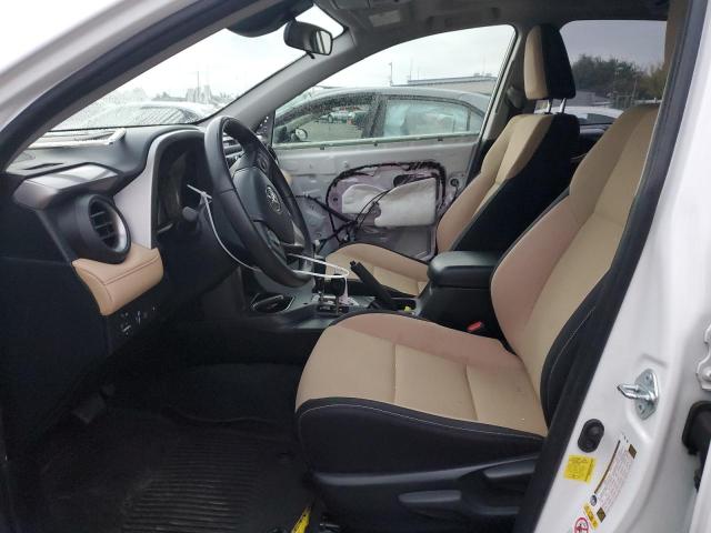 JTMWFREV2HD102812 - 2017 TOYOTA RAV4 XLE WHITE photo 7