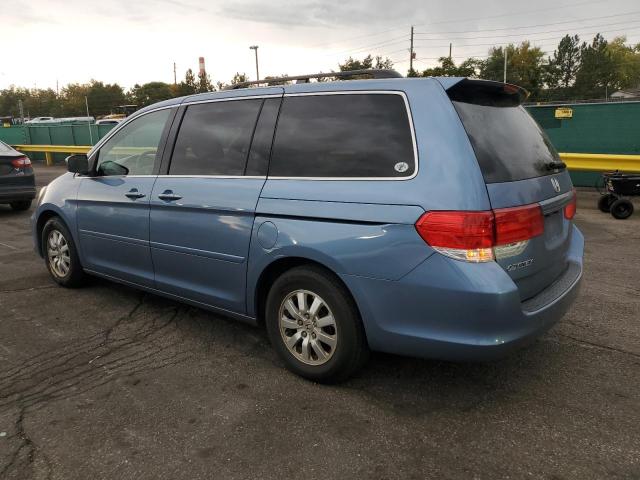 5FNRL38799B044286 - 2009 HONDA ODYSSEY EXL ლურჯი ფოტო 2