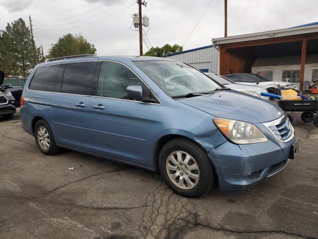 5FNRL38799B044286 - 2009 HONDA ODYSSEY EXL ლურჯი ფოტო 4