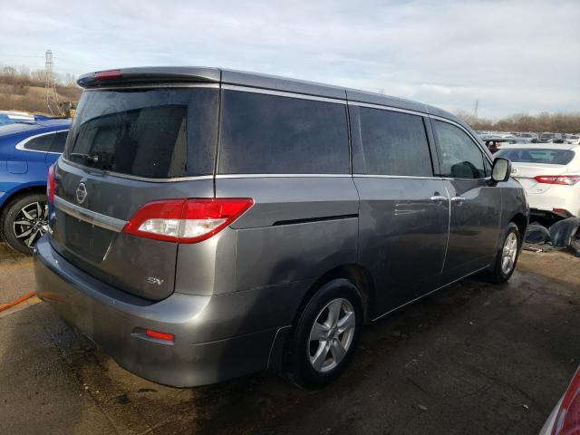 JN8AE2KP2F9120368 - 2015 NISSAN QUEST S GRAY photo 3