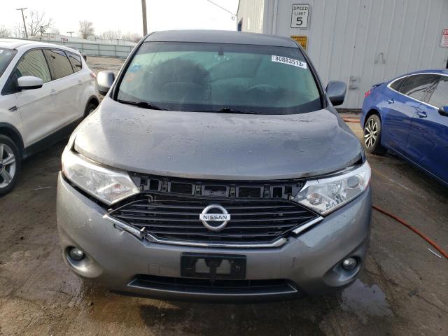 JN8AE2KP2F9120368 - 2015 NISSAN QUEST S GRAY photo 5