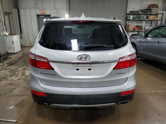 KM8SN4HF2EU047892 - 2014 HYUNDAI SANTA FE GLS SILVER photo 6