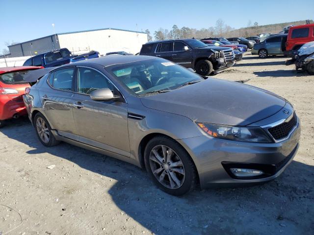 5XXGM4A77DG139259 - 2013 KIA OPTIMA LX GRAY photo 4