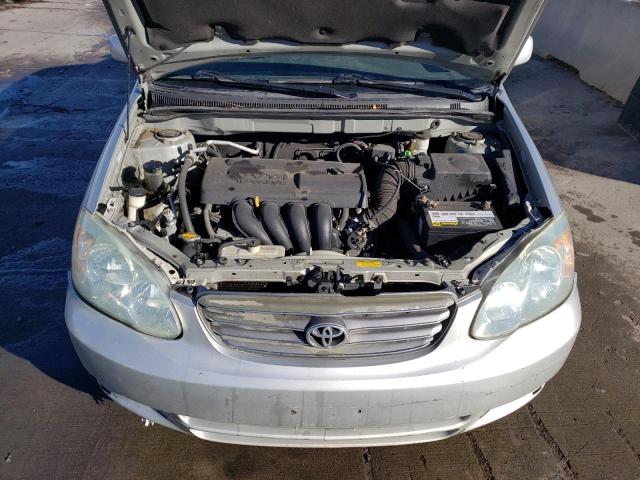 1NXBR32E84Z313316 - 2004 TOYOTA COROLLA CE SILVER photo 11