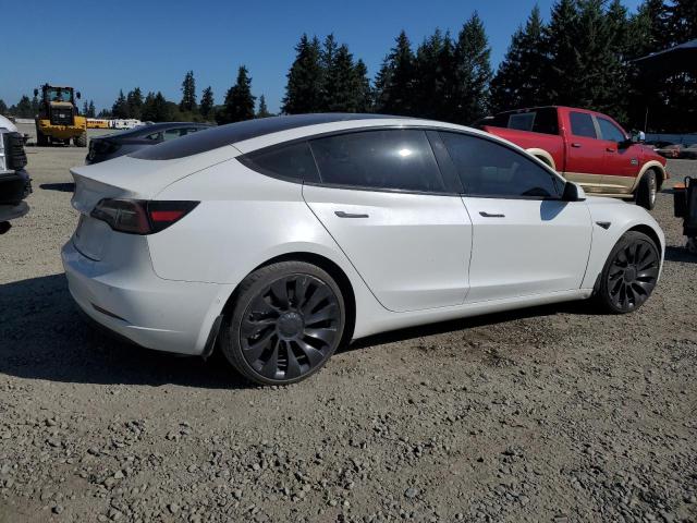 5YJ3E1EB9JF067522 - 2018 TESLA MODEL 3 Blanc photo 3