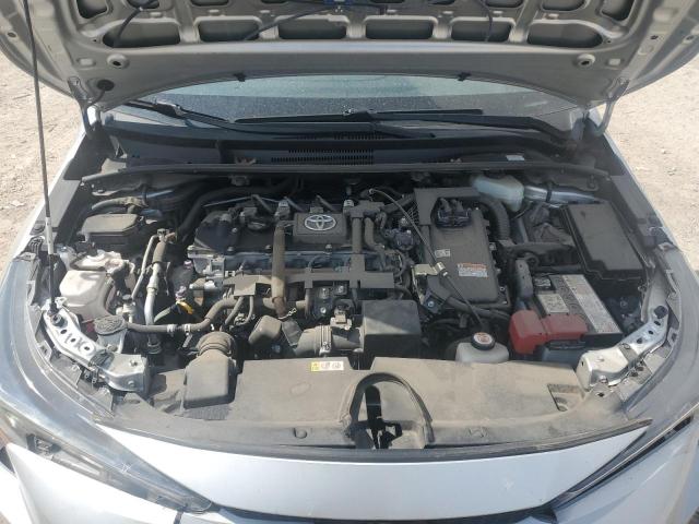 JTDEAMDE2MJ003627 - 2021 TOYOTA COROLLA LE SILVER photo 11