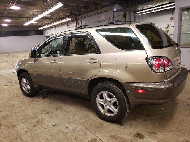 JTJHF10U920287333 - 2002 LEXUS RX 300 GOLD photo 2