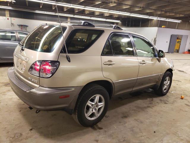 JTJHF10U920287333 - 2002 LEXUS RX 300 GOLD photo 3