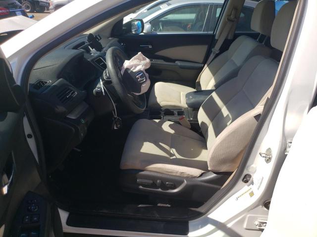 5J6RM4H5XFL014654 - 2015 HONDA CR-V EX თეთრი ფოტო 7