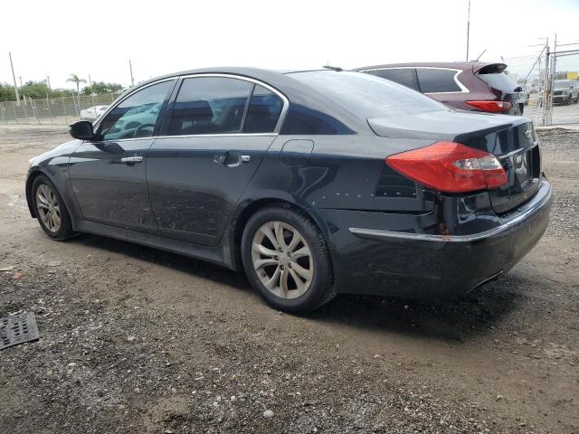 KMHGC4DD4CU196706 - 2012 HYUNDAI GENESIS 3.8L 黑色 照片 2