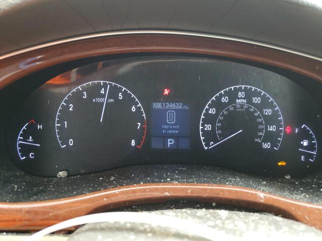 KMHGC4DD4CU196706 - 2012 HYUNDAI GENESIS 3.8L 黑色 照片 9