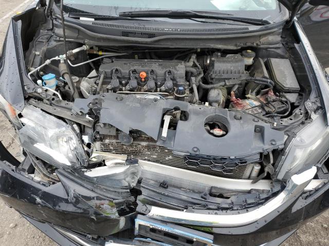 19XFB2F94FE083423 - 2015 HONDA CIVIC EXL Կապույտ լուսանկար 11