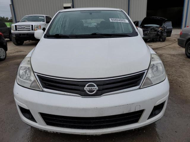 3N1BC1CP6CK240961 - 2012 NISSAN VERSA S WHITE photo 5