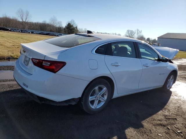 1G1ZB5ST8LF009836 - 2020 CHEVROLET MALIBU LS WHITE photo 3