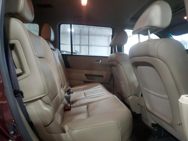 5FNYF4H57DB053780 - 2013 HONDA PILOT EXL MAROON photo 11