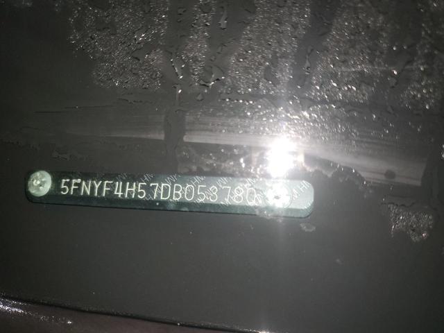 5FNYF4H57DB053780 - 2013 HONDA PILOT EXL MAROON photo 14