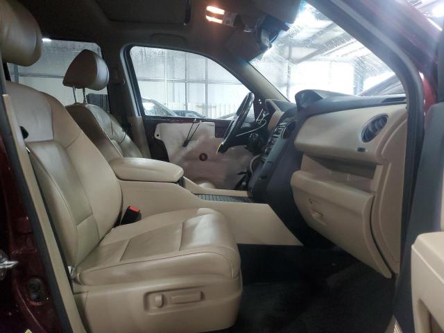 5FNYF4H57DB053780 - 2013 HONDA PILOT EXL MAROON photo 7
