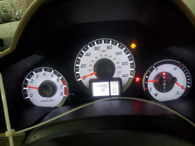 5FNYF4H57DB053780 - 2013 HONDA PILOT EXL MAROON photo 9