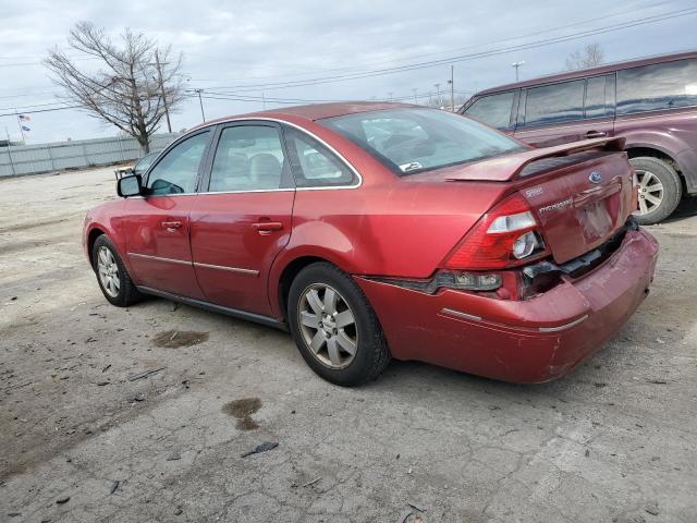 1FAFP24115G181991 - 2005 FORD FIVE HUNDR SEL RED photo 2