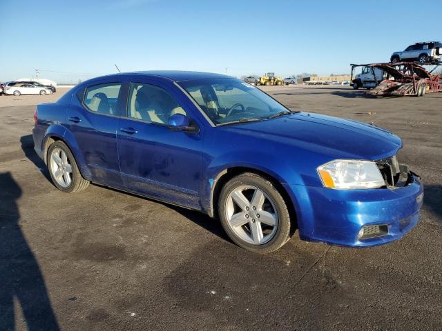 1C3CDZCB6DN682219 - 2013 DODGE AVENGER SXT BLUE photo 4